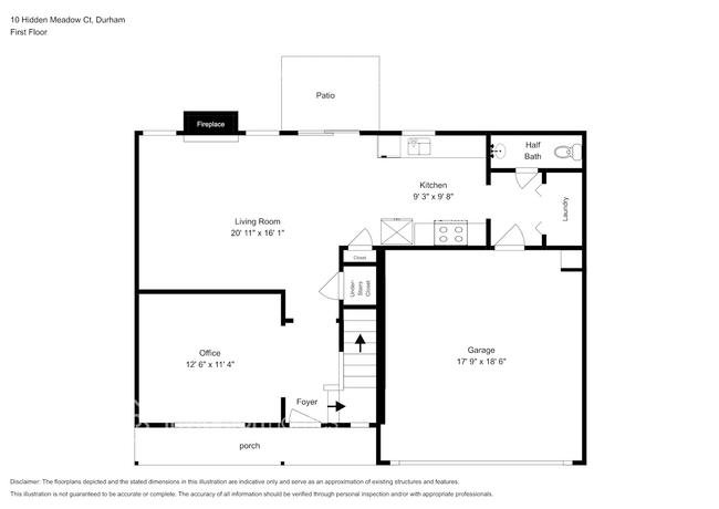 10 Hidden Meadow Ct in Durham, NC - Foto de edificio - Building Photo