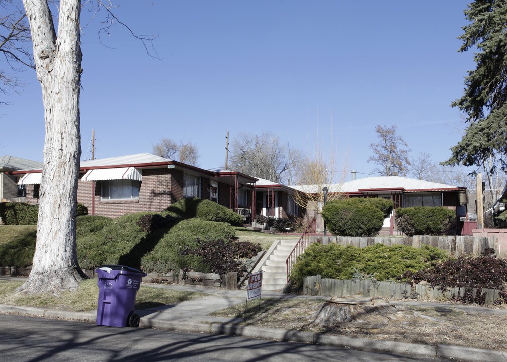 3411-3419 W 39th Ave in Denver, CO - Foto de edificio