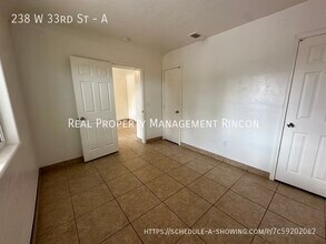 238 W 33rd St-Unit -A in Tucson, AZ - Building Photo - Building Photo