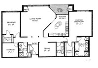 Summerhill Cooperative of Bloomington in Bloomington, MN - Foto de edificio - Floor Plan