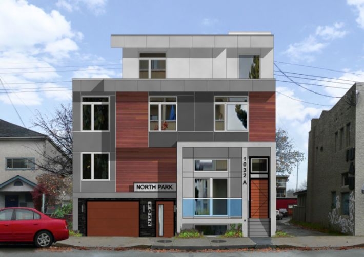 1032 North Park St in Victoria, BC - Building Photo