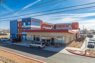 Route 66 Flats in Albuquerque, NM - Building Photo