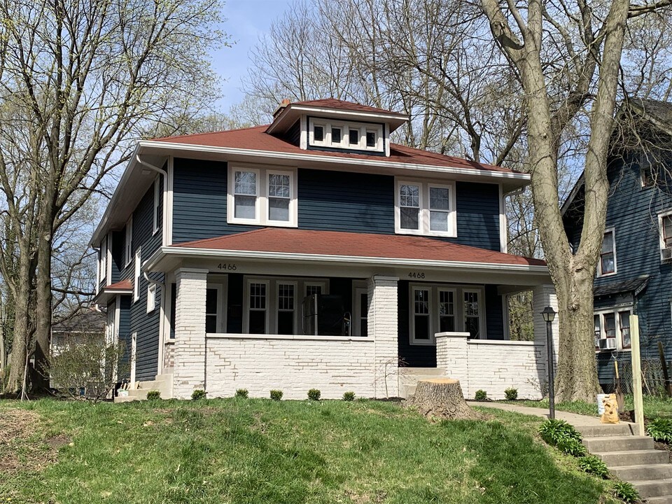 4466 Carrollton Ave in Indianapolis, IN - Building Photo