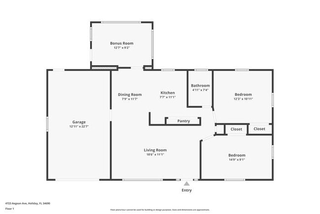 4723 Aegean Ave in Holiday, FL - Building Photo - Building Photo
