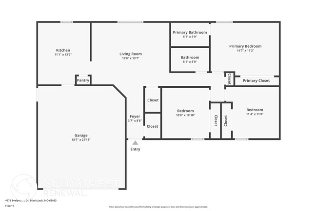 4975 Evelynaire Pl in Florissant, MO - Building Photo - Building Photo