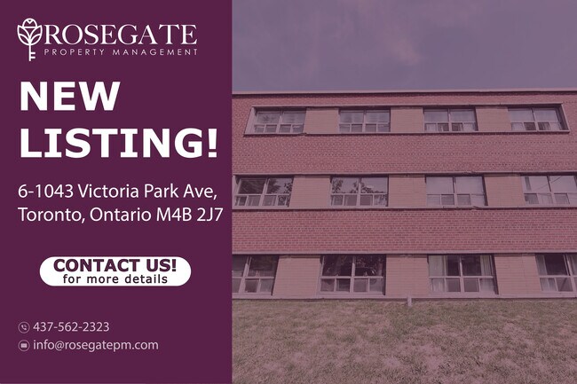 property at 1043 Victoria Park Ave