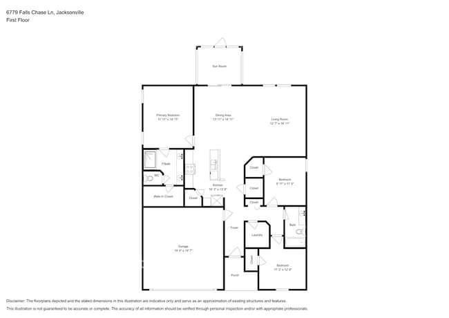 6779 Falls Chase Ln in Jacksonville, FL - Foto de edificio - Building Photo