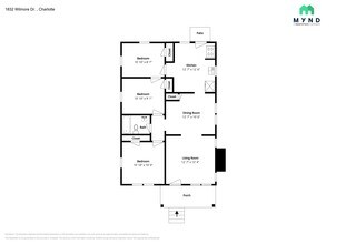 1832 Wilmore Dr in Charlotte, NC - Foto de edificio - Building Photo