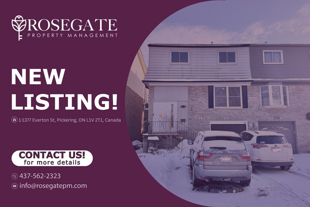 1377 Everton St in Pickering, ON - Building Photo