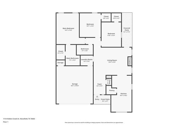 1114 Hidden Creek Dr in Mansfield, TX - Building Photo - Building Photo