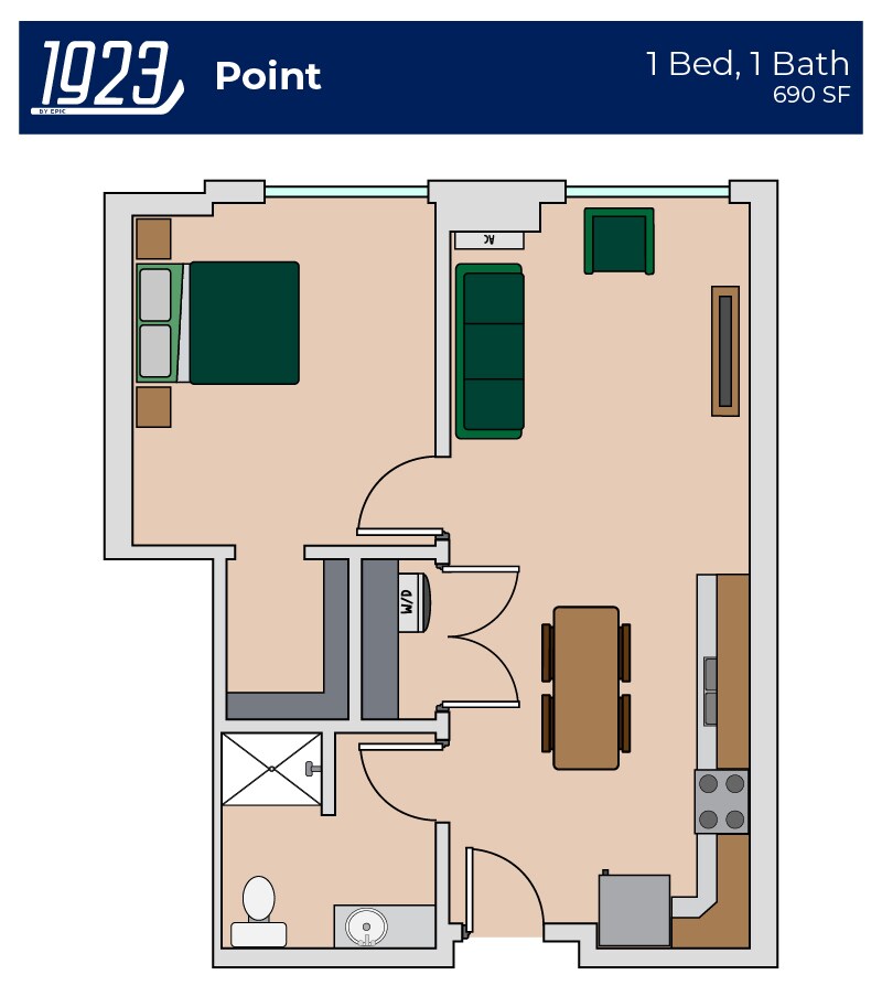 The Beacon 1923 & Spirit Apartments Grand Forks, ND Apartments For Rent