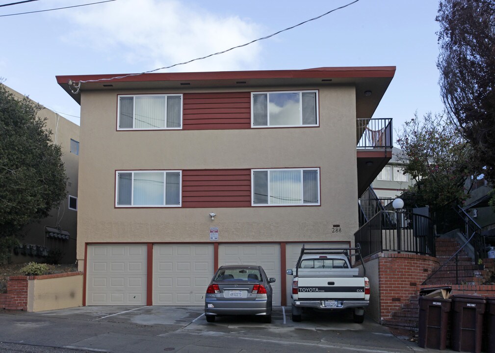 288 Van Buren Ave in Oakland, CA - Foto de edificio