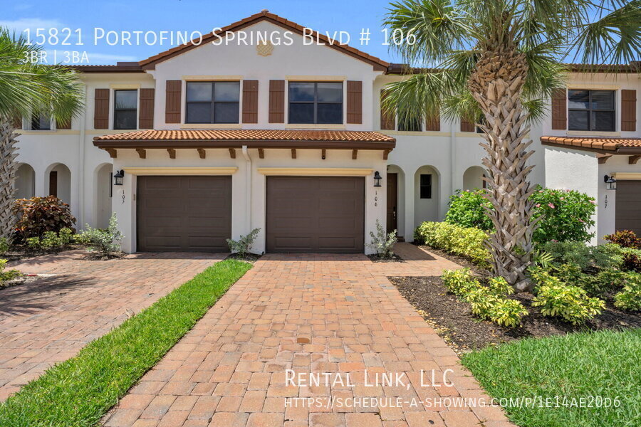 15821 Portofino Springs Blvd in Ft. Myers, FL - Building Photo