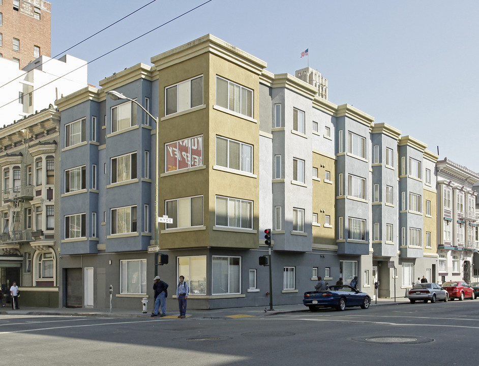 168 Hyde St in San Francisco, CA - Foto de edificio