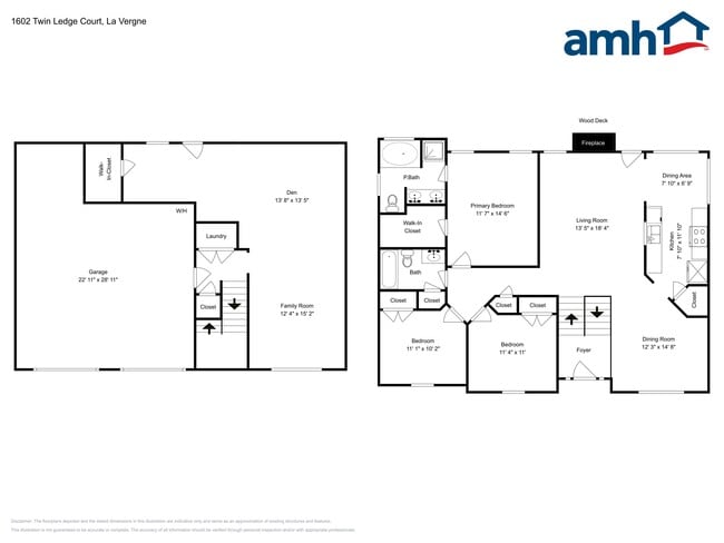 1602 Twin Ledge Ct in La Vergne, TN - Foto de edificio - Building Photo