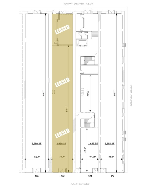 Main Street Flats Phase II in Memphis, TN - Building Photo - Floor Plan