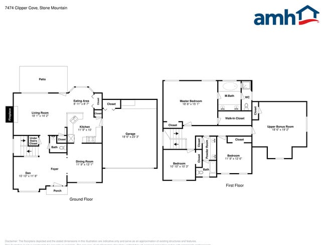 7474 Clipper Cove in Stone Mountain, GA - Foto de edificio - Building Photo