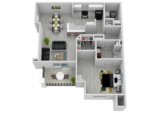 Arbours at Lafayette in Lafayette, LA - Foto de edificio - Floor Plan