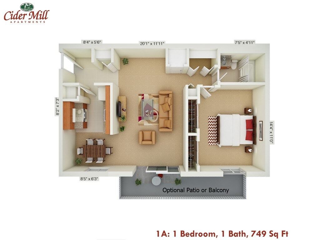 Cider Mill Apartments in Gaithersburg, MD