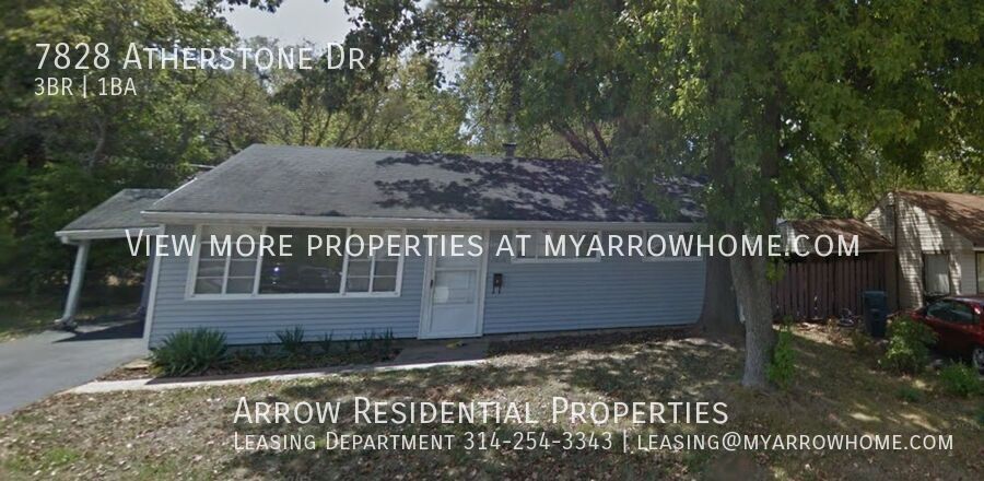 7828 Atherstone Dr in St. Louis, MO - Building Photo