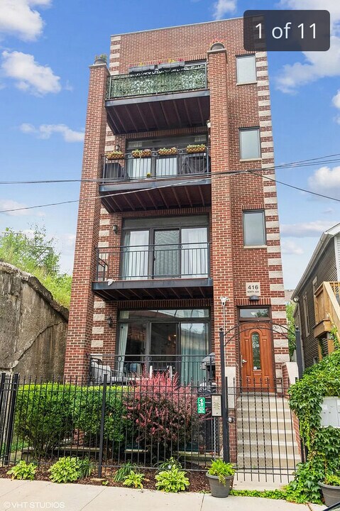 416 N Ada St in Chicago, IL - Building Photo