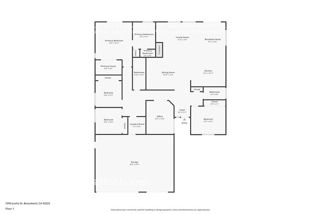 1594 Leslie St in Beaumont, CA - Building Photo - Building Photo