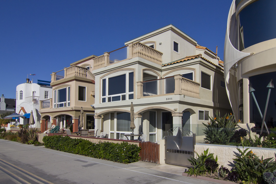 3561 Ocean Front in San Diego, CA - Foto de edificio