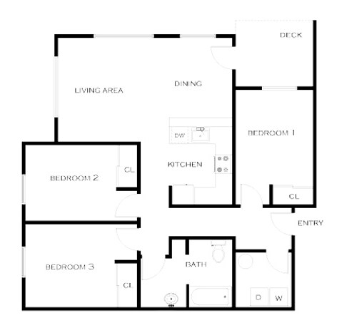 Center Village in Portland, OR - Building Photo - Floor Plan