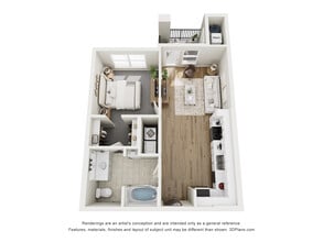 Red Oaks in Austin, TX - Foto de edificio - Floor Plan
