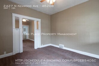 2427 N Kenwood Ave-Unit -46208 in Indianapolis, IN - Building Photo - Building Photo