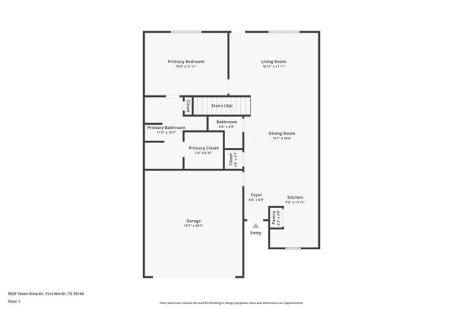 9829 Teton Vis Dr in Fort Worth, TX - Foto de edificio - Building Photo