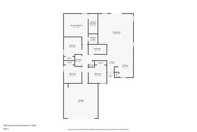 5325 Lacy Jane Way in Jacksonville, FL - Foto de edificio - Building Photo