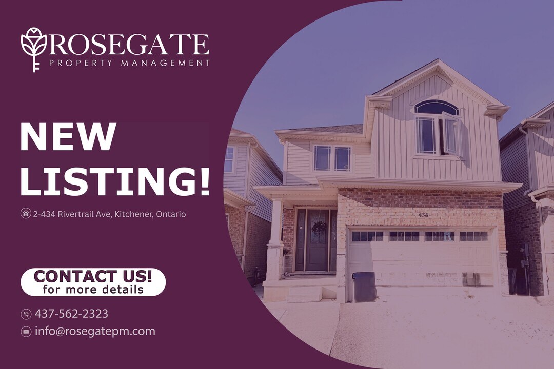 434 Rivertrail Ave in Kitchener, ON - Building Photo