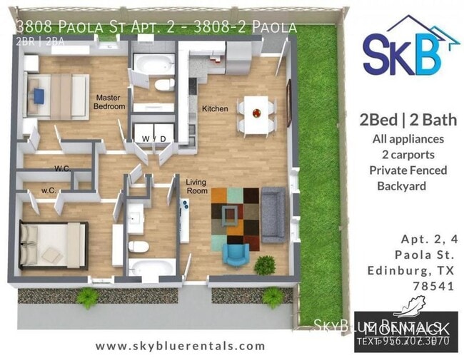 property at 3808 Paola St
