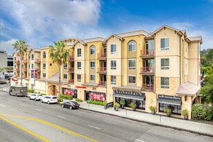 Serrano Luxury Homes and Garden in Encino, CA - Building Photo