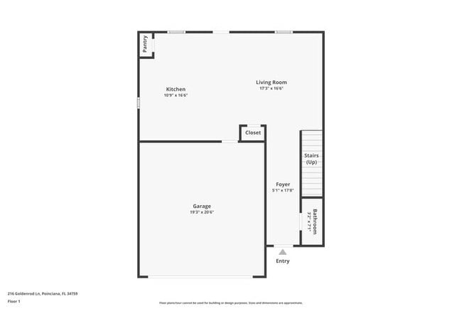 216 Goldenrod Ln in Poinciana, FL - Building Photo - Building Photo