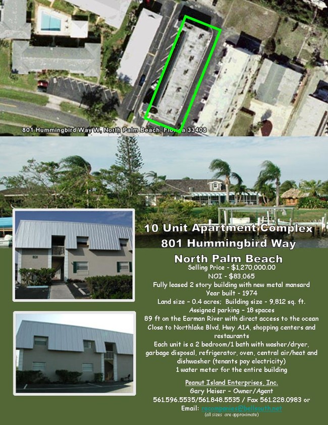 Hummingbird Apartments in North Palm Beach, FL - Foto de edificio - Other