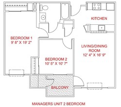 Villa Hermosa in San Jose, CA - Building Photo - Floor Plan