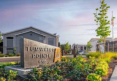 Tumwater Pointe Apartments in Tumwater, WA - Foto de edificio