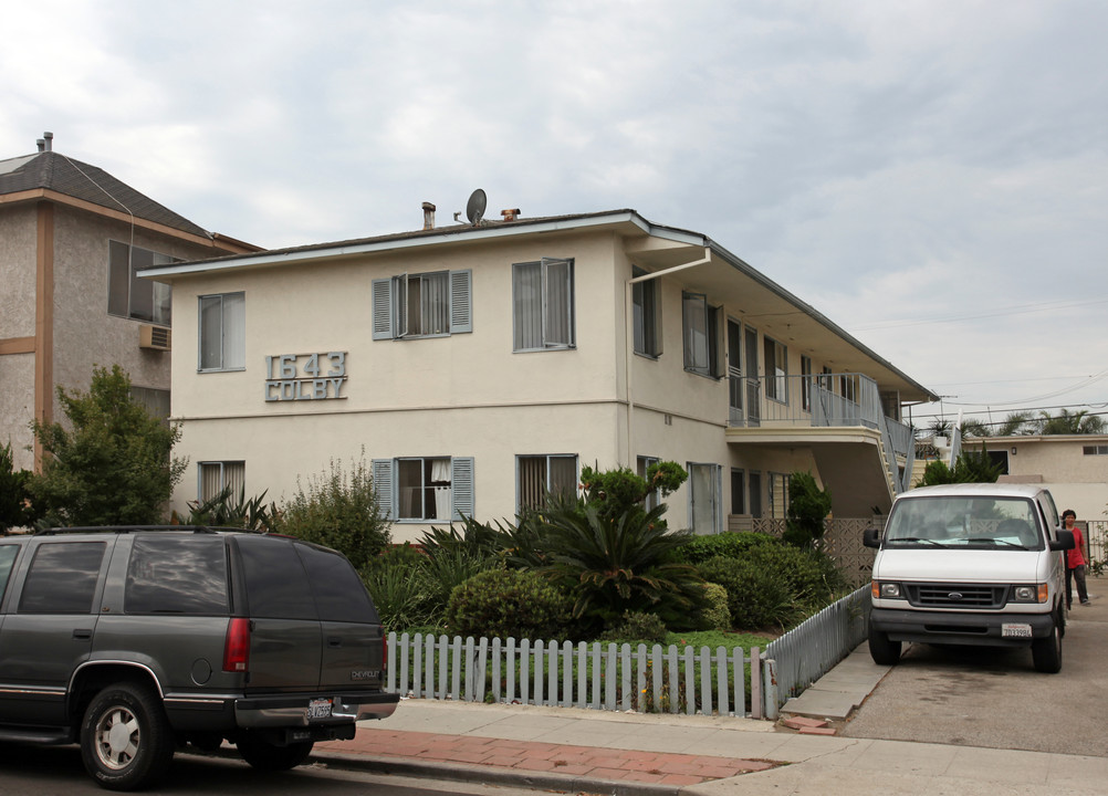 1643 Colby Ave in Los Angeles, CA - Building Photo