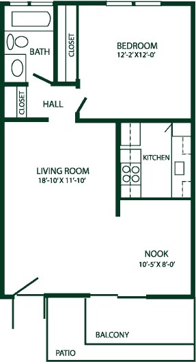 Sky Park Apartments in Sacramento, CA - Building Photo - Floor Plan