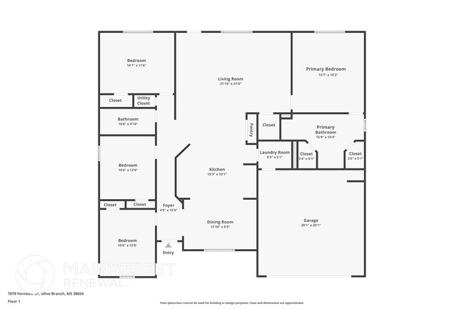 7878 Ferndale Dr in Olive Branch, MS - Building Photo - Building Photo