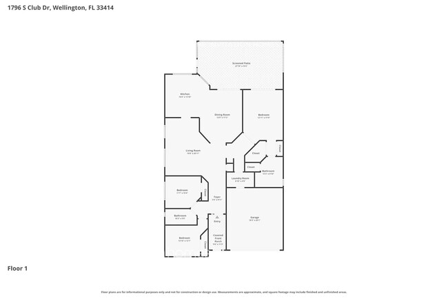 1796 S Club Dr in Wellington, FL - Building Photo - Building Photo