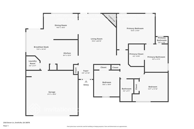 2363 Dover Ln in Snellville, GA - Foto de edificio - Building Photo