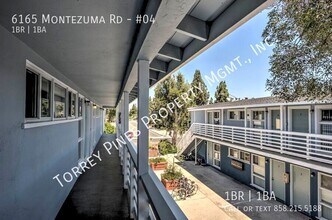 6165 Montezuma Rd in San Diego, CA - Foto de edificio - Building Photo