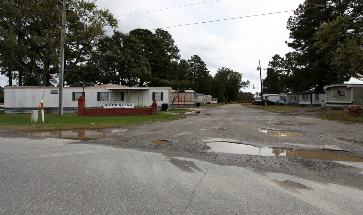 Upchurch Trailer Park in Four Oaks, NC - Building Photo