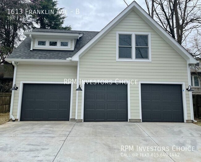 1613 Franklin Ave, Unit B in Nashville, TN - Building Photo - Building Photo