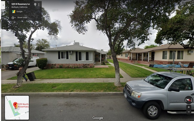 539 N Rosemary Ln, Unit 539 in Burbank, CA - Foto de edificio - Building Photo