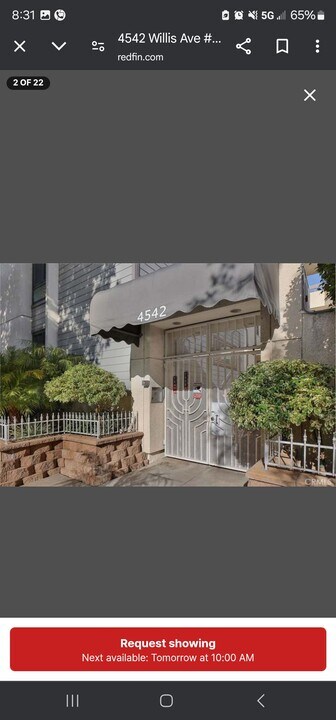 4542 Willis Ave, Unit 201 in Sherman Oaks, CA - Foto de edificio