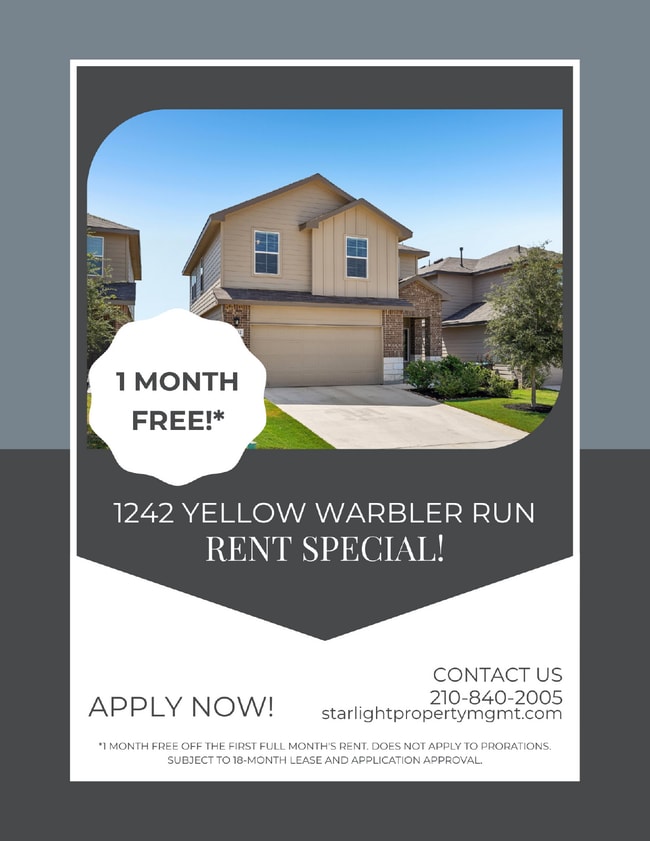 property at 1242 Yellow Warbler Run